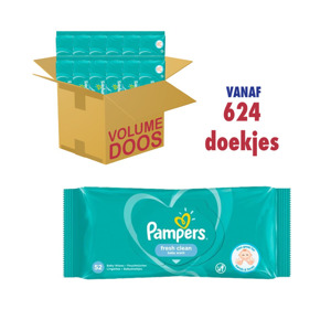 Pampers Babydoekjes Fresh Clean (12 x 52 stuks) 8001841077949