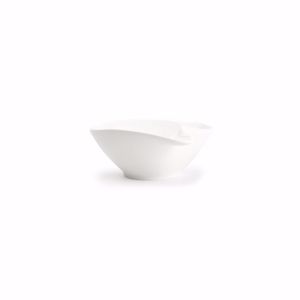 BonBistro Kom 18x16xH6,5cm met greep wit Flavor (Set van 6) 5410595559282