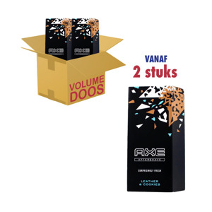Axe Aftershave Surprisingly Fresh Leather & Cookies (2 x 100ml) 8710847939082