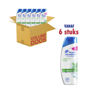 Head & Shoulders Menthol Fresh Anti-Roos Shampoo (6 x 285ml) 8001841998695