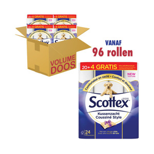 Schildknaap Luiheid radioactiviteit BoxDelivery - Scottex Toiletpapier Kussenzacht met Design - Gratis  verzending ✓