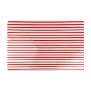 Yong Placemat 45x30cm rood Stripes (Set van 12) 5410595577170