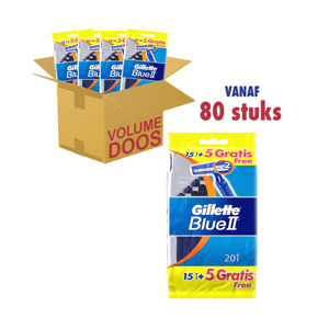 Gillette Blue2 Wegwerpscheermesjes 20 st. 3014260209148