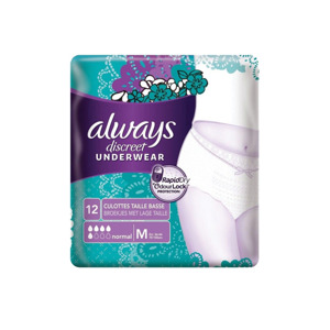 Always Discreet Pants Normal Medium (4 x 12 stuks) 4015400884156