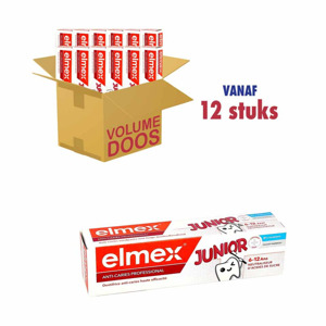 Elmex Junior Tandpasta Anti-Caries Professional 6-12 jaar (12 x 75ml) 8718951031203