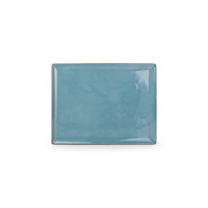 BonBistro Plat bord 31x24cm blauw Collect (Set van 6) 5410595739561