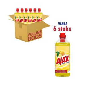 Ajax Allesreiniger Mediterranean Lemon (6 x 1L) 8718951118317