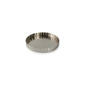 S|P Collection Sierschaal 30xH4cm zilver striped Servo 5410595747757