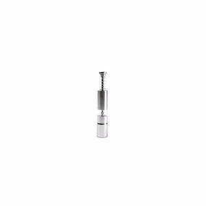 ONA Peper/zoutmolen 2,5xH15cm alu Flavor 5410595709427