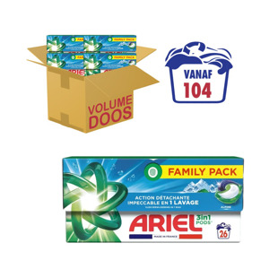 Ariel 3in1 Pods Alpine (4 x 26 Pods) 8700216843379