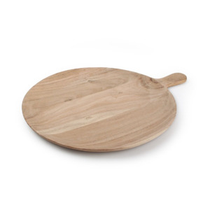 Wood & Food Serveerplank 30cm met greep acacia Palla 5410595702169