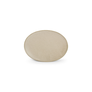 BonBistro Plat bord 24x17cm beige Cirro (Set van 4) 5410595743810