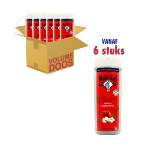 Le Petit Marseillais Douchegel Katoen & Bio Klaproos (6 x 400ml) 3251248047976