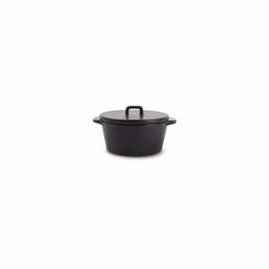 BonBistro Ovenschaal 15/10xH5,5cm met deksel zwart Ardo 5410595725915