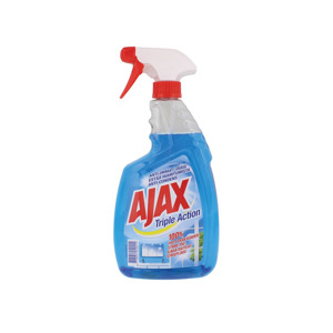 Ajax Triple Action Glas en Gelamineerde oppervlakken Reinigingsspray 8718951340350