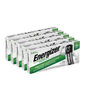Energizer 50-pack Oplaadbare Power Plus batterijen AAA / NH12 700 mAh 9507345661770