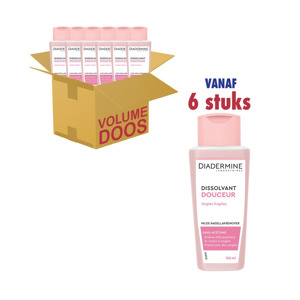 Diadermine Milde Nagellakremover (6 x 125ml) 3178041321792
