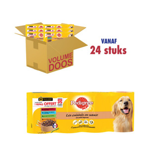 Pedigree natvoer Stoofpotje in Saus (24 x 400g) 3065890090569