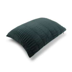 Salt & Pepper Kussen 45x30cm velvet groen Misa 5410595722624