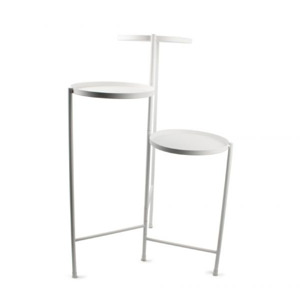 Salt & Pepper Plantenstandaard 24,5xH76cm wit Zelin 5410595721962