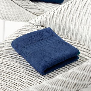 De Witte Lietaer Gastendoekje Stephanie Blue Indigo 30x50cm 5410156584661