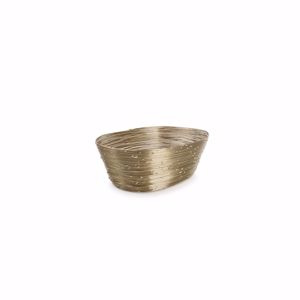 S|P Collection Draadmand 20,5x15xH7cm goud Wire 5410595715213