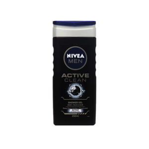 Nivea Men Douche Active Clean (6 x 250ml) 6001051000692