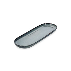 S&P Serveerschaal 38,5x14xH2,5cm groen/blauw Meridian (Set van 2) 5410595775576