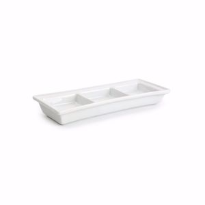 BonBistro Serveerschaal 19x8xH3cm wit Flavor (Set van 6) 5410595533602