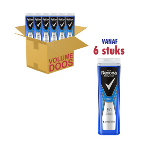 Rexona Men Cobalt 2in1 Bodywash & Shampoo (6 x 400ml) 8710447281581