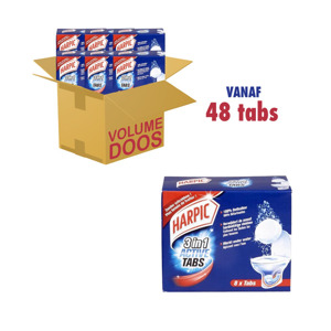 Harpic  3 In 1 Active Tabs (6 x 8 Tabs) 5410036301531
