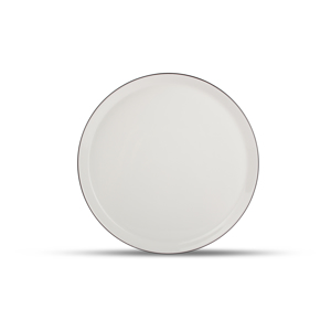 BonBistro Plat bord 31cm wit Minimal (Set van 4) 5410595725281