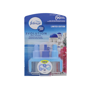 Febreze 3Volution Electric Navulling Luchtverfrisser Santorini Breeze (9 stuks) 8006540434970