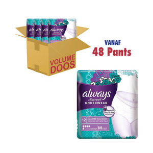 Always Discreet Pants Normal Medium (4 x 12 stuks) 4015400884156