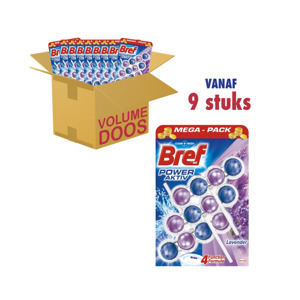 Bref Wc Power Activ Lavendel Megapack (9 x 3 stuks) 5410091765552