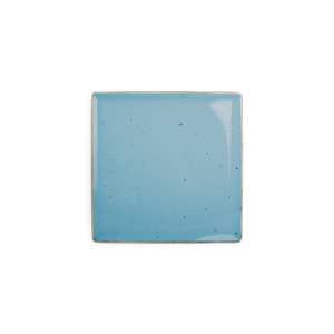 BonBistro Plat bord 25,5x25,5cm blauw Collect (Set van 6) 5410595739516