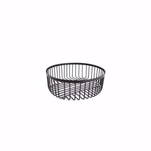 Salt & Pepper Draadmand 25xH8cm zwart Mazy 5410595713776