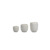 S|P Collection - Mokkakop 85cl beige Mochi (Set van 4)