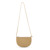 Monk & Anna farou half moon bag Straw