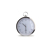 S|P Collection - Wandklok 38cm Stopwatch Style zilver Zone