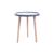 Cosy & Trendy Bijzettafel Hout Petroleum 46 x h 53 cm