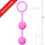 Easytoys - Vaginale Balletjes met Verticale Ribbels Roze 