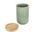 Salt & Pepper - Voorraadpot 12,5xH20cm groen Cameo