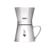 Bialetti Pour Over Filter met Tas Wit Porselein