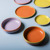 ONA - Kom 21x5cm paars/oranje Duo (Set van 2)