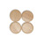 Salt & Pepper - Glasonderzetter 12x11,5cm hout Essenza - set/4