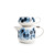 Tea for one set 60cl blauw Lilia