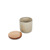 Salt & Pepper - Voorraadpot 12xH12cm ivoor Meridian