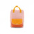 Sticky Lemon - Rugzak Large Wanderer Candy Pink+Sunny Yellow+Carrot Orange