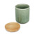 Salt & Pepper - Voorraadpot 12,5xH15,5cm groen Cameo